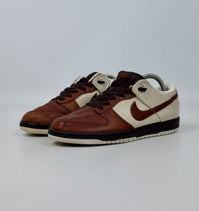 00s Vintage Nike Dunk Low Premium Light British Tan Sneakers
