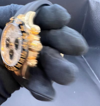 Rolex Daytona Meteorite Dial Full Yellow Gold Oysterflex