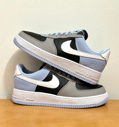1 1 Nike Air Force 1 Low Unc Blue Black