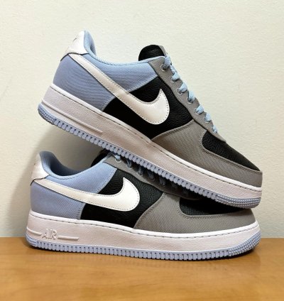 1 1 Nike Air Force 1 Low Unc Blue Black