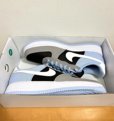 1 1 Nike Air Force 1 Low Unc Blue Black