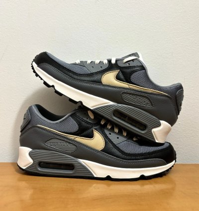 1 1 Nike Air Max 90 Black Grey Tan
