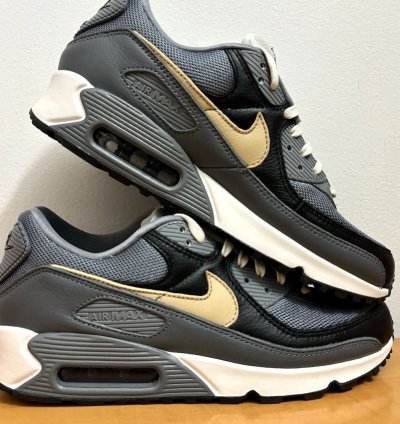 1 1 Nike Air Max 90 Black Grey Tan