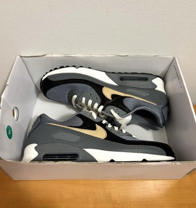 1 1 Nike Air Max 90 Black Grey Tan