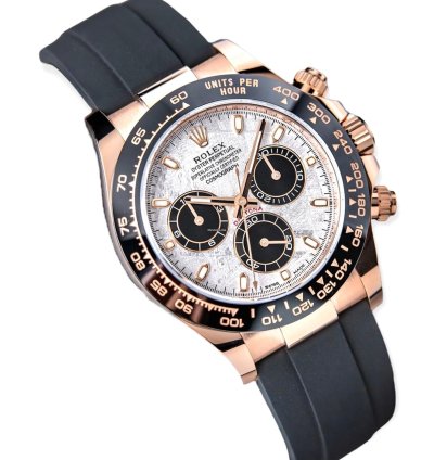 Rolex Daytona Meteorite Dial Unworn Full Set Rose Gold 116515ln