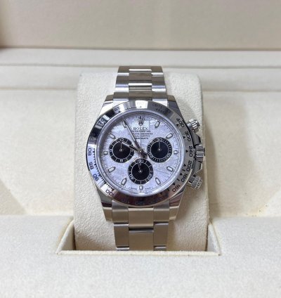 Rolex Daytona Meteorite Dial White Gold Discontinued