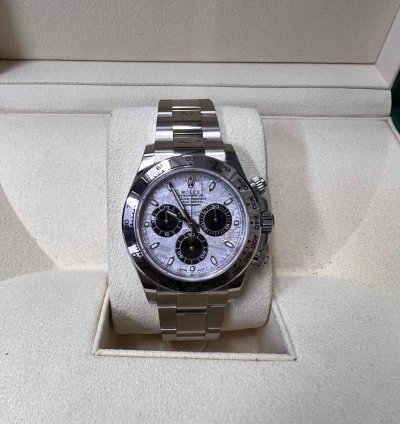 Rolex Daytona Meteorite Dial White Gold Discontinued