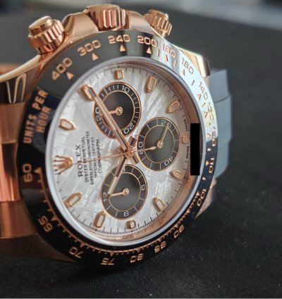 Rolex Daytona Meteorite Rose Gold Oysterflex
