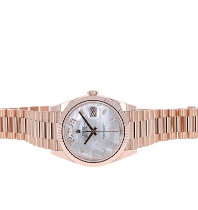 Rolex Day-date 40 New 2025 228235 Mother Of Pearl Mop President Rose Gold