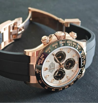 Rolex Daytona Meteorite Rose Gold Oysterflex