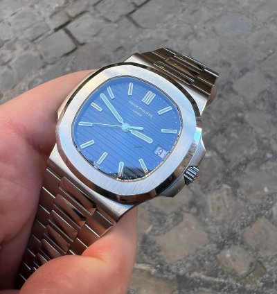 Patek Philippe Nautilus Full Set Blue