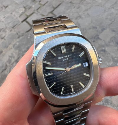 Patek Philippe Nautilus Full Set Blue