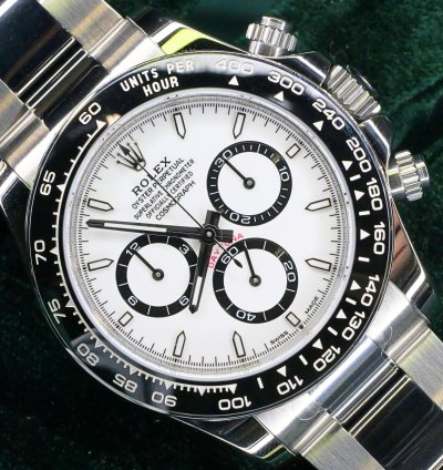 Rolex Daytona Mint Complete Set Daytona 40mm White Dial Stainless Steel 126500ln