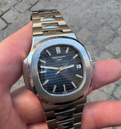 Patek Philippe Nautilus Full Set Blue