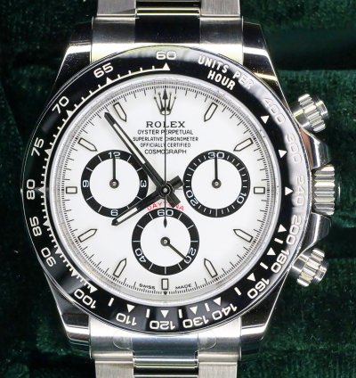 Rolex Daytona Mint Complete Set Daytona 40mm White Dial Stainless Steel 126500ln