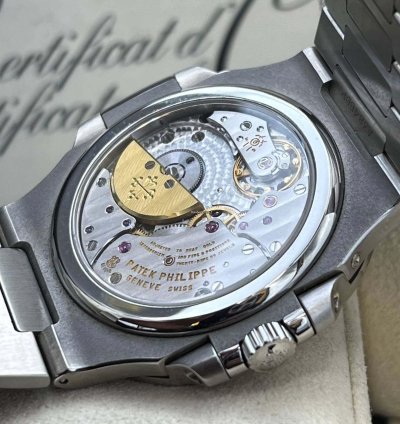 Patek Philippe Nautilus Full Set Blue Dial