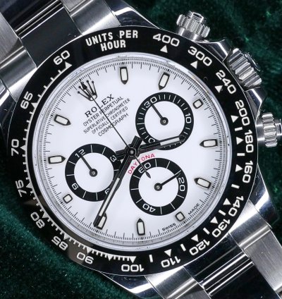 Rolex Daytona Mint Complete Set Daytona Chronograph Panda White Dial Black Bezel Steel 116500ln