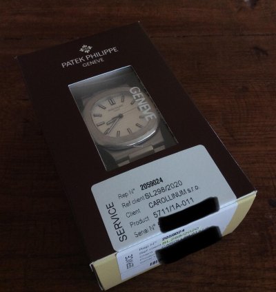 Patek Philippe Nautilus Full Set Double Sealed Since Last Service