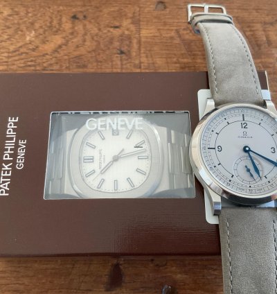 Patek Philippe Nautilus Full Set Double Sealed Since Last Service