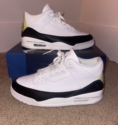 Fragment Design Air Jordan 3 Retro Sp White