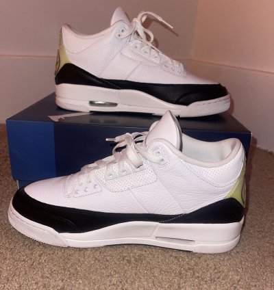 Fragment Design Air Jordan 3 Retro Sp White