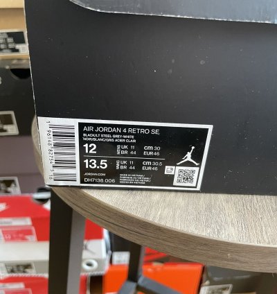 100 Original Nike Air Jordan 4 Retro Se Black Canvas