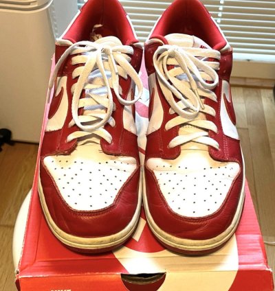 100 Original Nike Dunk Sp Low University Red St John Bred