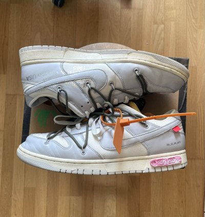 100 Original Nike Off-white Dunk Low Lot 22 Of 50 Virgil