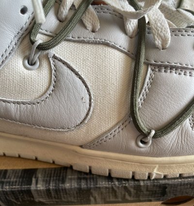 100 Original Nike Off-white Dunk Low Lot 22 Of 50 Virgil