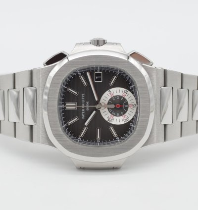 Patek Philippe Nautilus Full-set De Mint 5980 1a Black Dial 2012