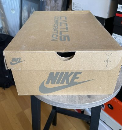 100 Original Nike Travis Scott Air Max 1 Cactus Saturn Gold