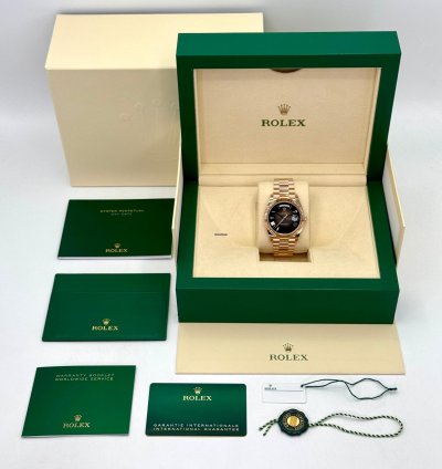 Rolex Day-date 40 New 2025 Day-date 40mm 228235 Presidential 18kt Yellow Gold Slate Ombre Dial
