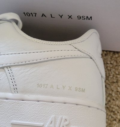 1017 Alyx 9sm Air Force 1