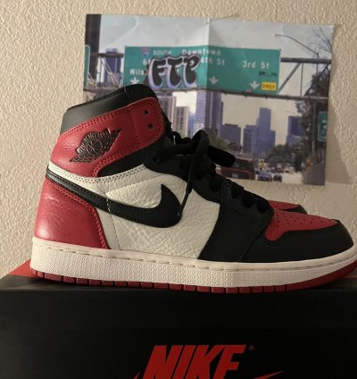 Jordan 1 Bred Toe