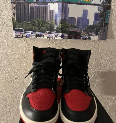 Jordan 1 Bred Toe