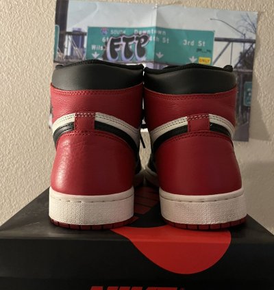 Jordan 1 Bred Toe