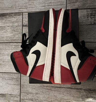 Jordan 1 Bred Toe
