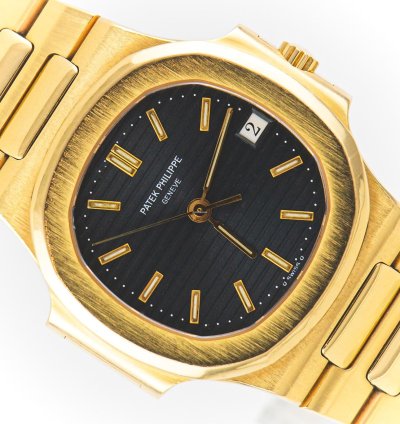 Patek Philippe Nautilus Gold 18k 37mm Ref 3800 001 Full Set