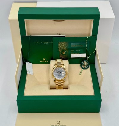 Rolex Day-date 40 New 2025 Day-date 40mm 228238 Mother Of Pearl Diamond Dial