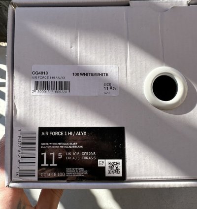 1017 Alyx 9sm Nike Air Force 1 High Rollercoaster Buckle