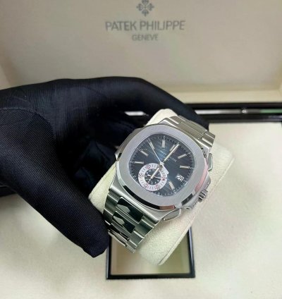 Patek Philippe Nautilus Great Condition Box Pusher And Archive Papers