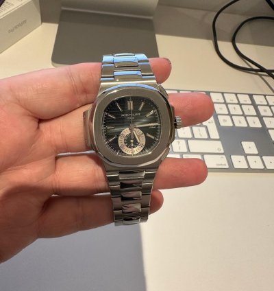 Patek Philippe Nautilus Great Condition Box Pusher And Archive Papers