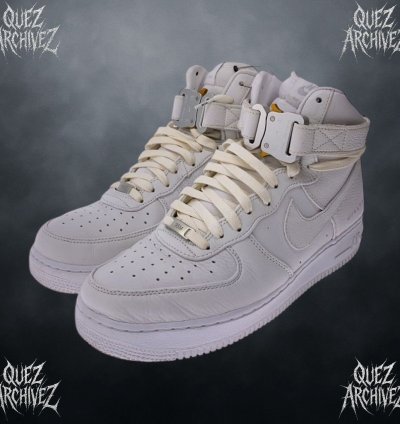 1017 Alyx 9sm Nike Air Force 1 High Triple White