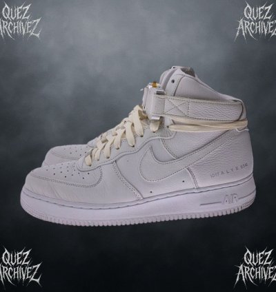 1017 Alyx 9sm Nike Air Force 1 High Triple White