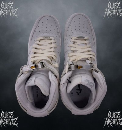 1017 Alyx 9sm Nike Air Force 1 High Triple White