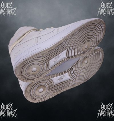 1017 Alyx 9sm Nike Air Force 1 High Triple White