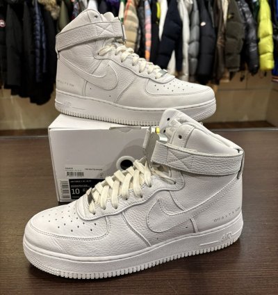 1017 Alyx 9sm Nike Air Force 1 High White