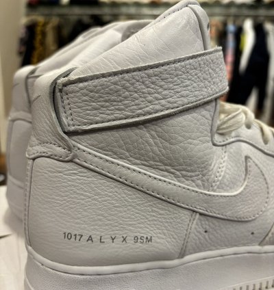 1017 Alyx 9sm Nike Air Force 1 High White