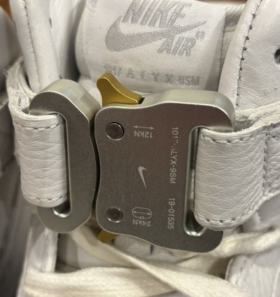 1017 Alyx 9sm Nike Air Force 1 High White
