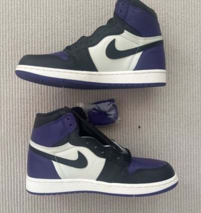 Jordan 1 Court Purple 1 0